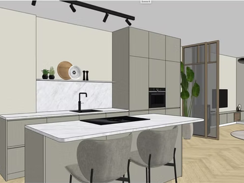 Woonhuis Santpoort-Noord — interieurontwerp maatwerk door Studiomove